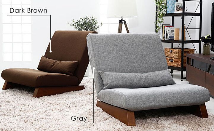 2018 Floor Foldable Single Seat Sofa Chair Modern Fabric Japanese 2018 Floor Foldable Single Seat Sofa Chair Modern Fabric Japanese Furniture Armless Lounge Recliner Living Room Occasional Accent From Klphlp01