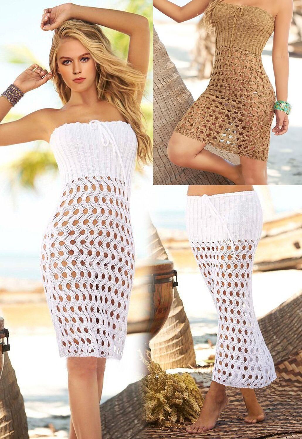 Summer Dress 2017 Women Beach Dress Floatsuit Mesh Hollow Crochet Lace Summer dress 2017 women beach dress floatsuit mesh hollow crochet lace
