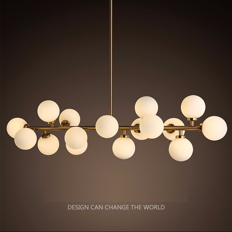 Modern Led Chandelier Light Fitting 16 Lights Bubble Modern Led Chandelier Light Fitting 16 Lights Bubble Restaurant Hanging Lamp Pendant Suspension Drop Lighting Multi Home