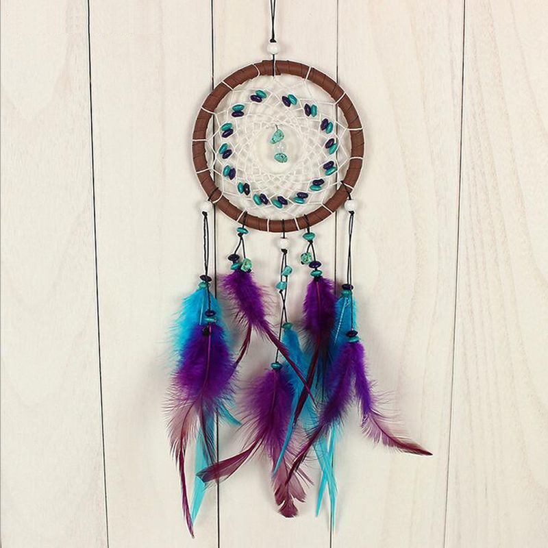 DIY Crafts Dreamcatcher Ornaments Handmade Turquoise Monkey Trap Dream Catcher Creative Wall Hanging Decoration DIY Crafts Dreamcatcher Ornaments Handmade Turquoise Monkey Trap Dream Catcher Creative Wall Hanging Decoration