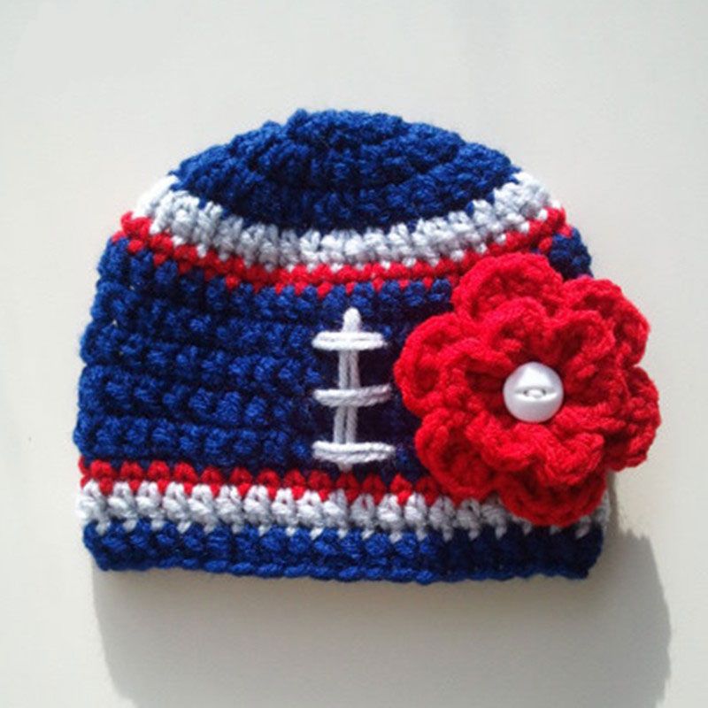 crochet football hat