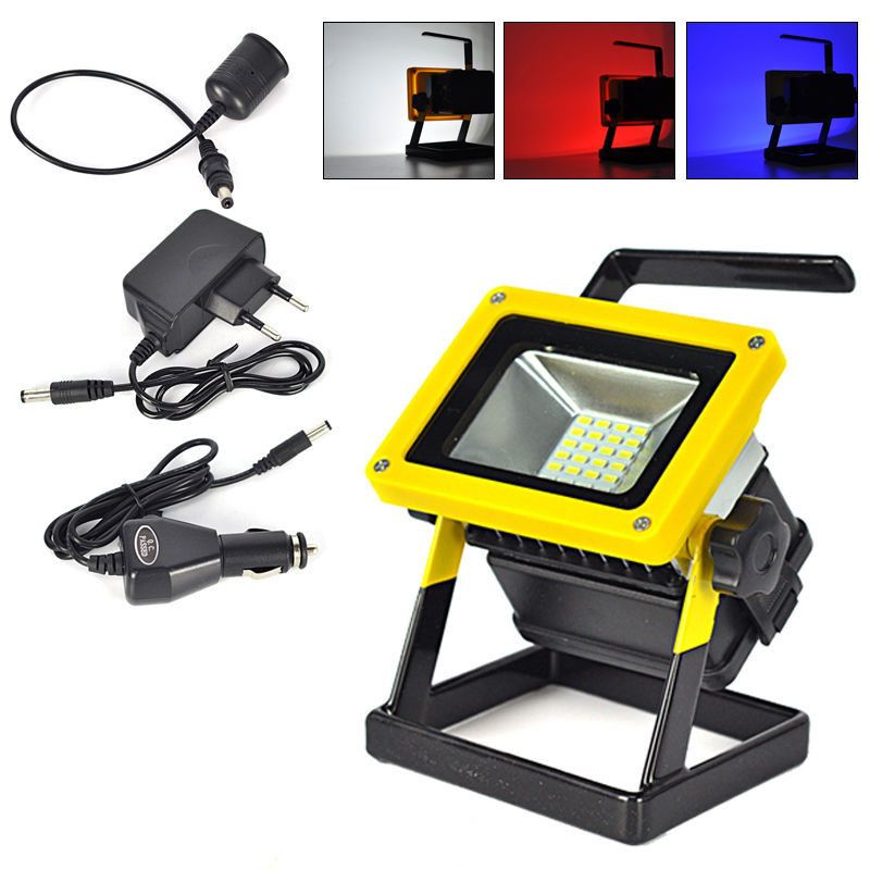 Hand Held 10w Rechargeable Smd Led Floodlights 18650 Battery Powered Hand Held 10w Rechargeable Smd Led Floodlights 18650 Battery Powered Flood Work Light Waterproof For Emergency And Outdoor Lighting Truck Lights