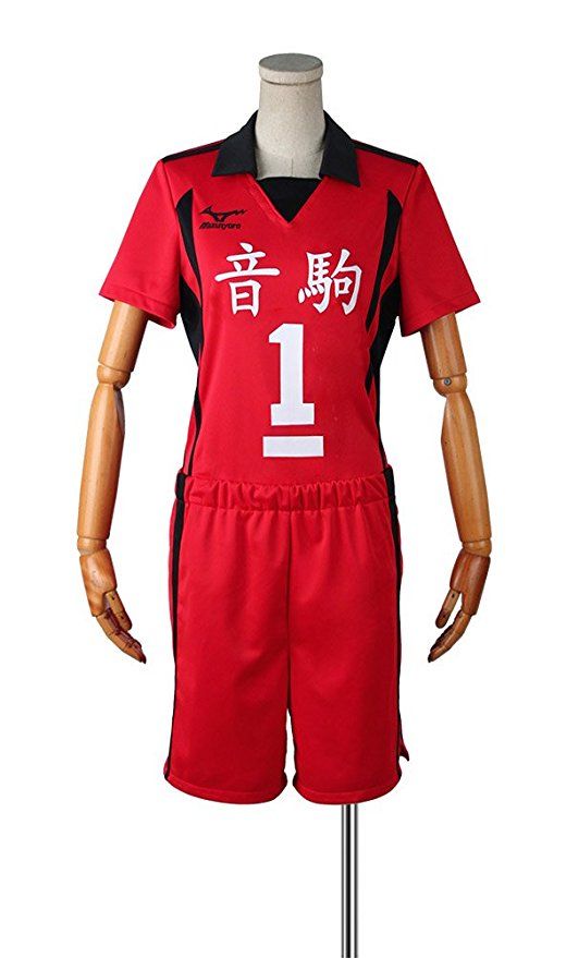 Haikyuu!! Nekoma School Kenma Kozume Volleyball NO1 Jersey Cosplay