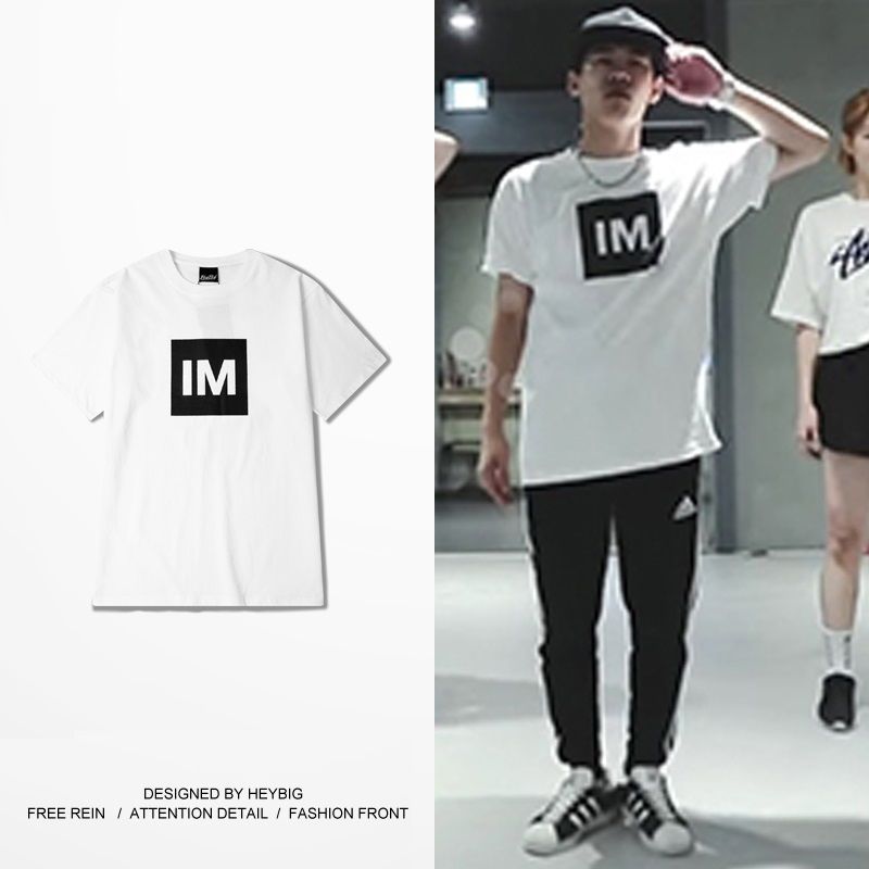  Korean Fashion Dancing Tee 1 Million T Shirts Heybig Brand 