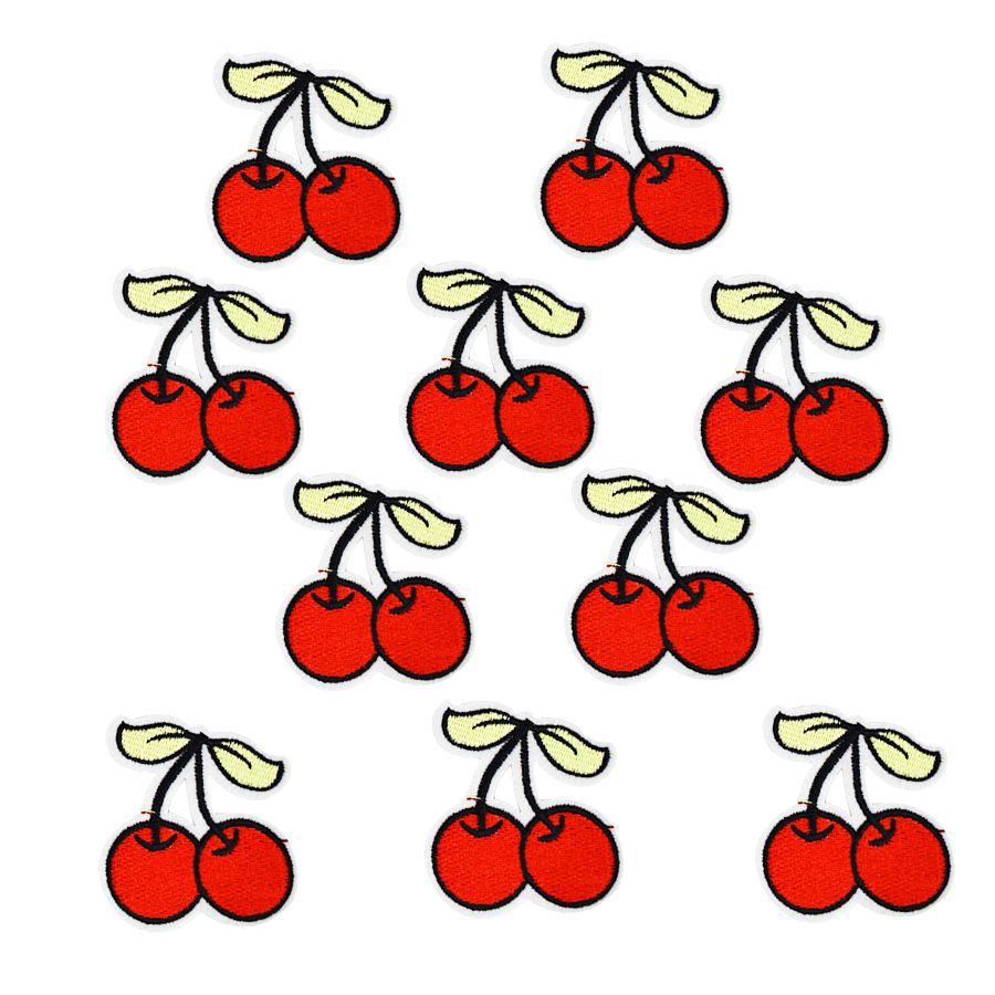 Compra Cherry Parches Bordados Para Ropa De Hierro En El Parche Apliques De  Hierro Con Parches Accesorios De Costura Pegatinas Bordadas En El Tendero  Barato | Entrega Rápida Y Calidad | Es.Dhgate