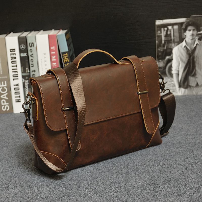 Famous Brand Bag Designer Handbags Men Bags Mens Leather Briefcase Bags For Men Genuine Leather ...