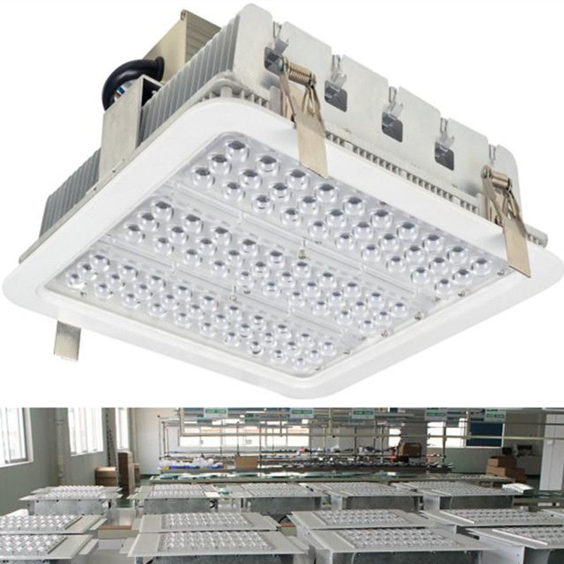 High Bay For Big Save Explosion Proof Canopy Lights High Bay For Big Save Explosion Proof Canopy Lights Finned Radiator 100w 150w 180w Led Light Gas Station Warehouse Lamp