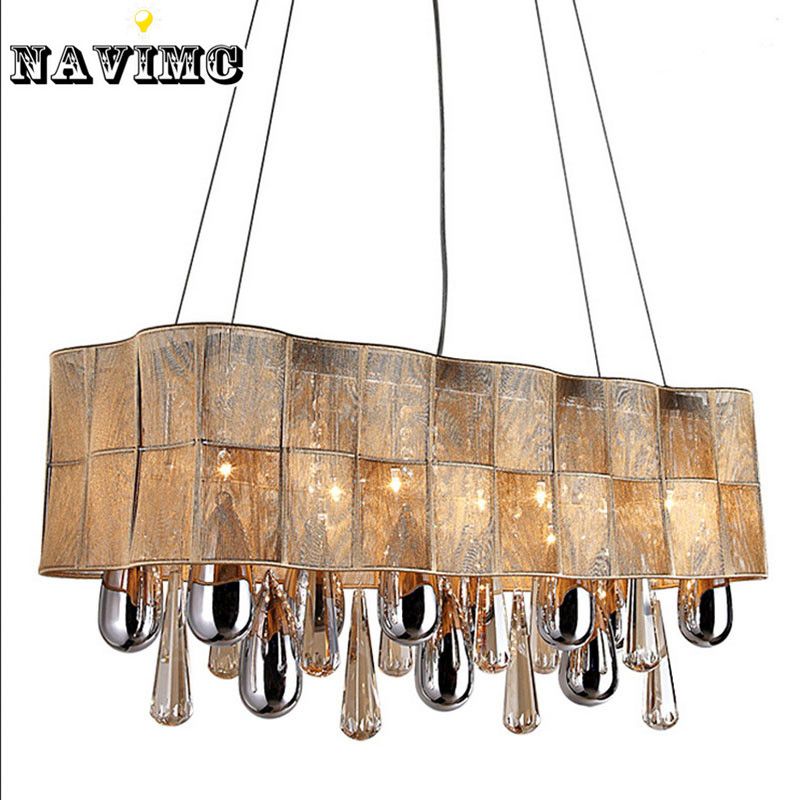 Vintage Chandelier European Luxury Modern Lighting Led K9 Vintage Chandelier European Luxury Modern Lighting Led K9 Rectangular Crystal For Dinning Room Lights Lamp Hand Blown Glass Pendant