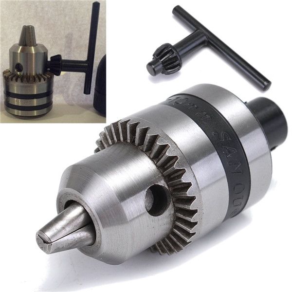 2021 Mini 1.5 10mm Electric Drill Chuck With 5mm Steel Shaft Mount B12