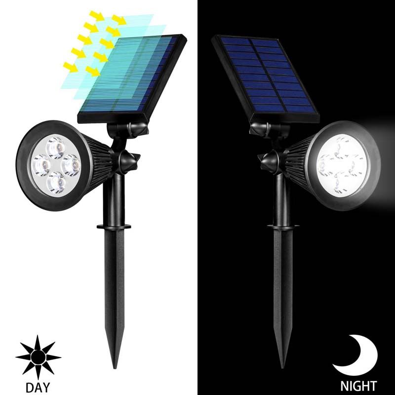 2018 1 5w Solar Powered Security Spotlight Motion Sensor Lights 2018 1 5w Solar Powered Security Spotlight Motion Sensor Lights Wireless Outdoor Spike Light 2 In Wall Lamp For Lawn Yard Garden From Greenough