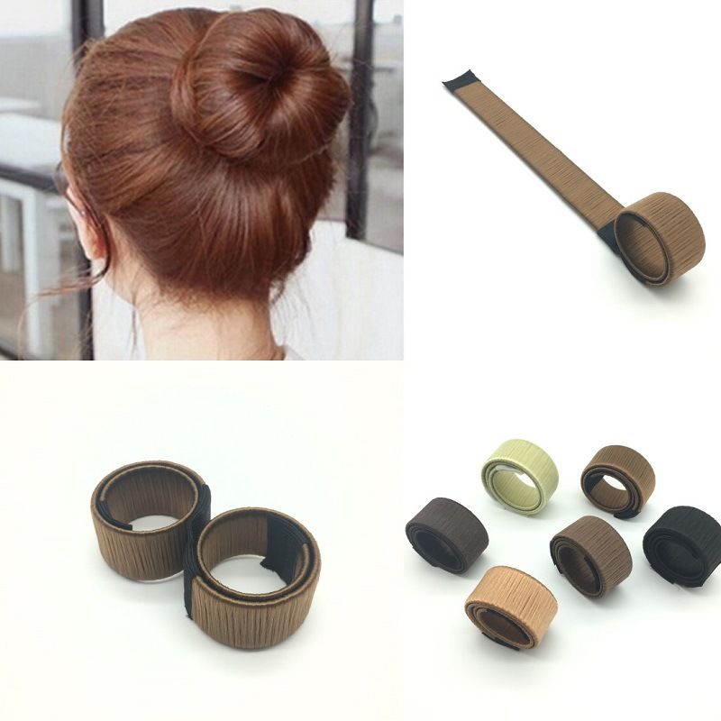 Hair Magic Tools Bun Maker Hair Ties Girl Diy Styling Donut Former