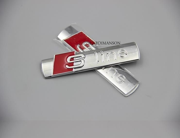 2019 For Audi Sline A1 A2 A3 A4 A5 A6 Q1 Q3 Q5 Q7 Badge