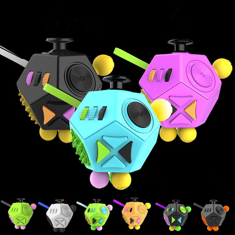 fidget cube 12 caras