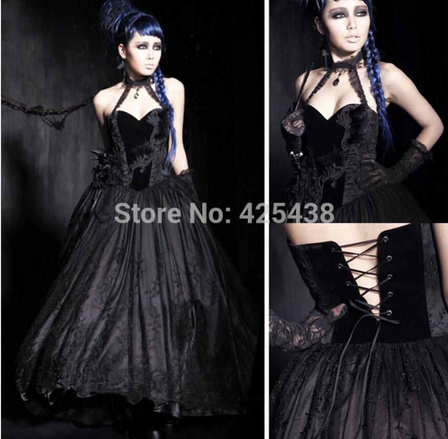 gothic formal dresses