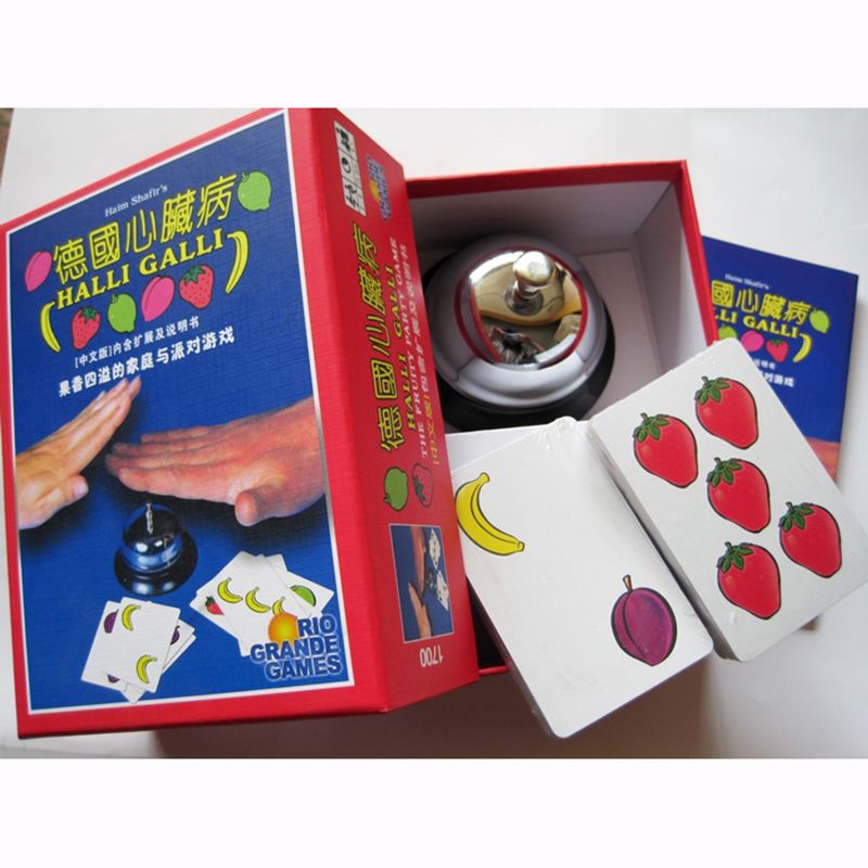 halli galli board game 2 6 players cards game for party