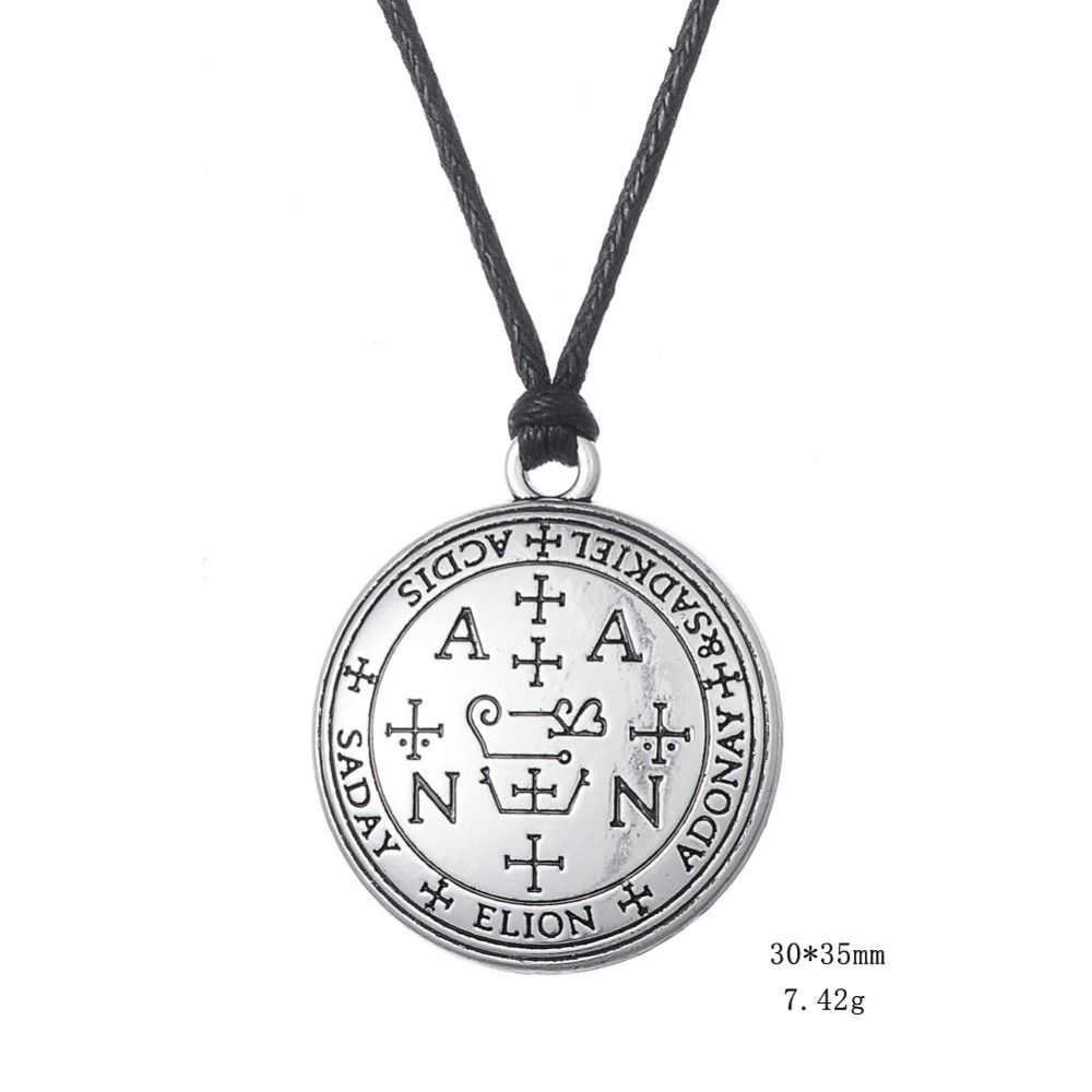 Wholesale Hand Stamped Sigil Of Archangel Samael Enochian Talisman
