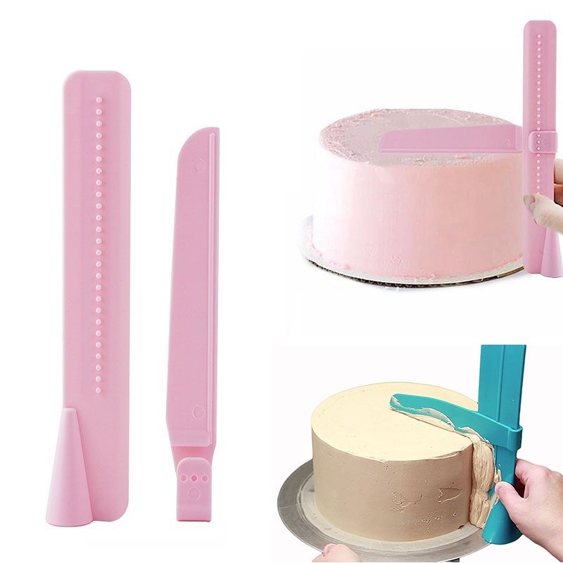 plastic cake smoother tool
