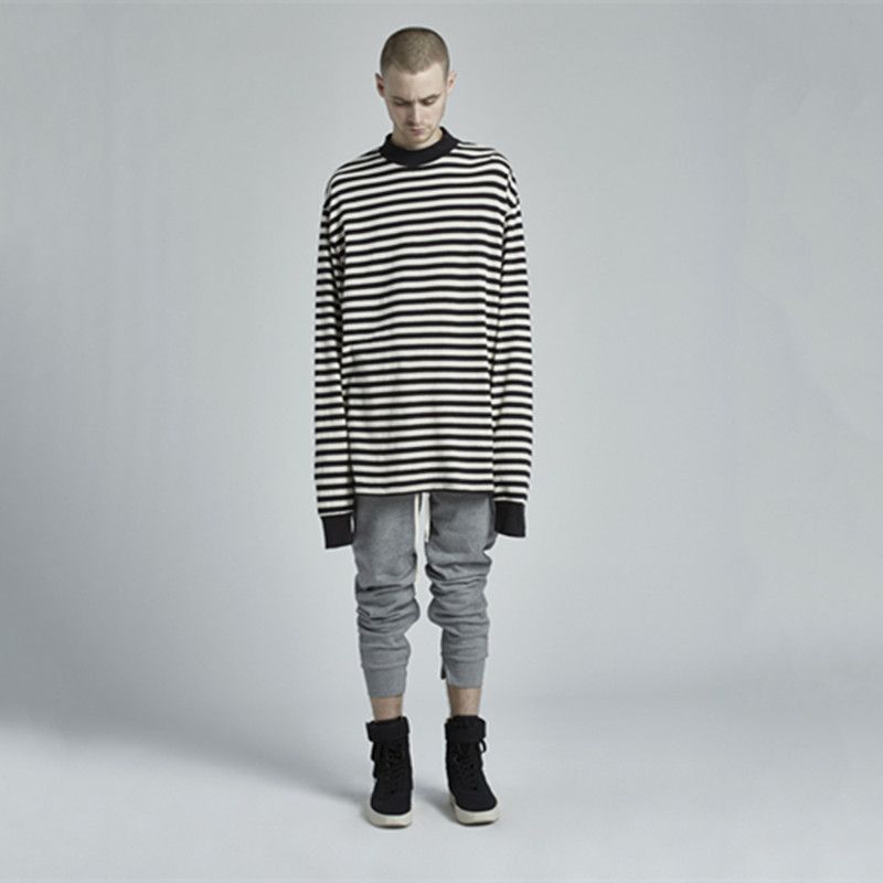 black and white striped turtleneck mens