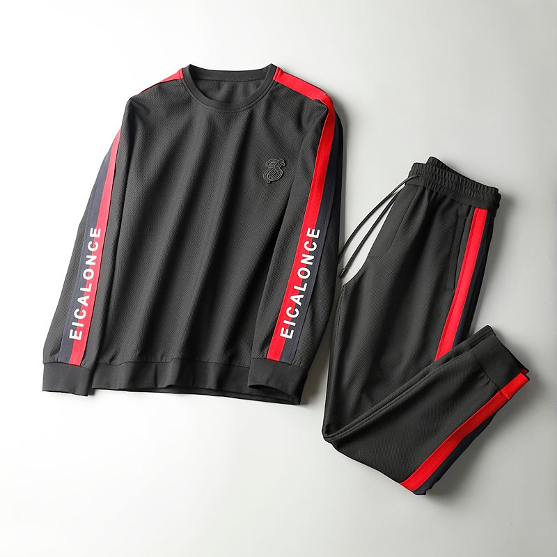 2019 2017 Fall New Luxury Black Tracksuits For Men Men S Designer