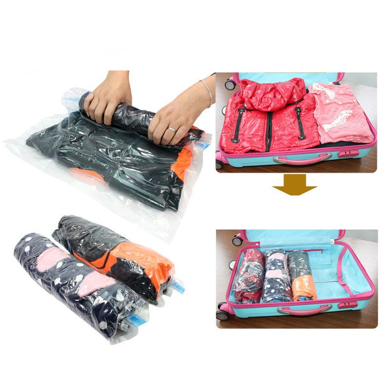 Compra Bolsas De Compresión De Vacío Para Viaje De Mano Enrollar Bolsa De  Vacío 35 * 50 Cm Bolsas De Almacenamiento De Compresión Enrollable Envío  Gratis ZA4687 Barato | Entrega Rápida Y Calidad | Es.Dhgate