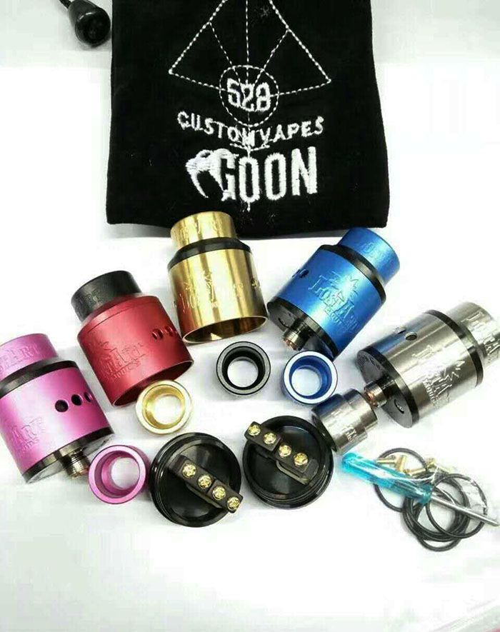 528 Goon Lost Art Edition RDA Atomizer 24MM Goon Lostart With Wide Bore