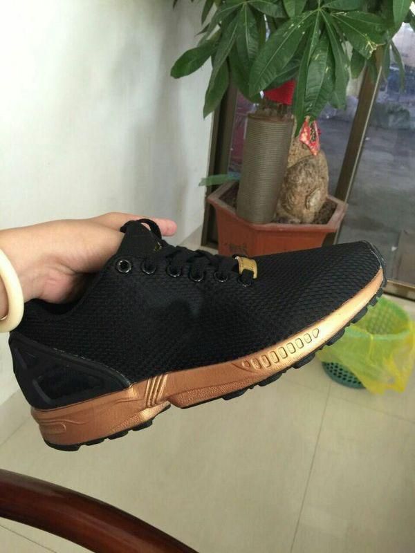 Green Black Pink Casual Hot In Italy Unisex Adidas Zx Flux Running Shoes