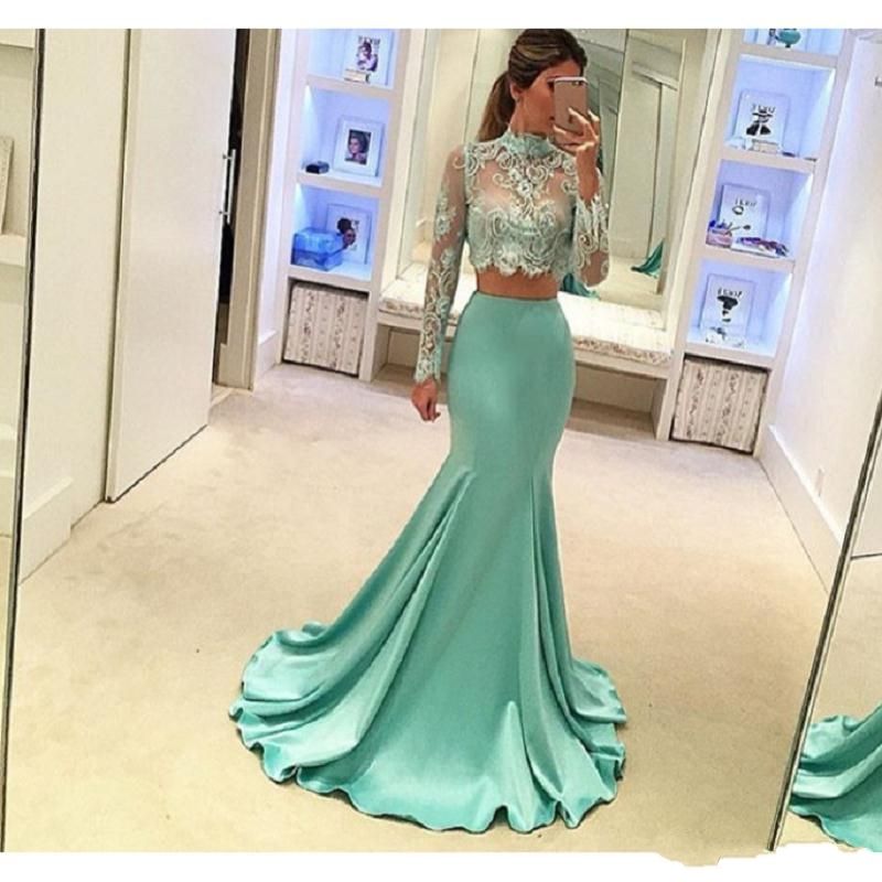 mint green prom