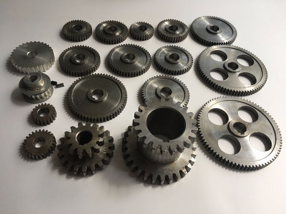 2019 0618 Mini Lathe Gears , Metal Cutting Machine Gears , Lathe Gears