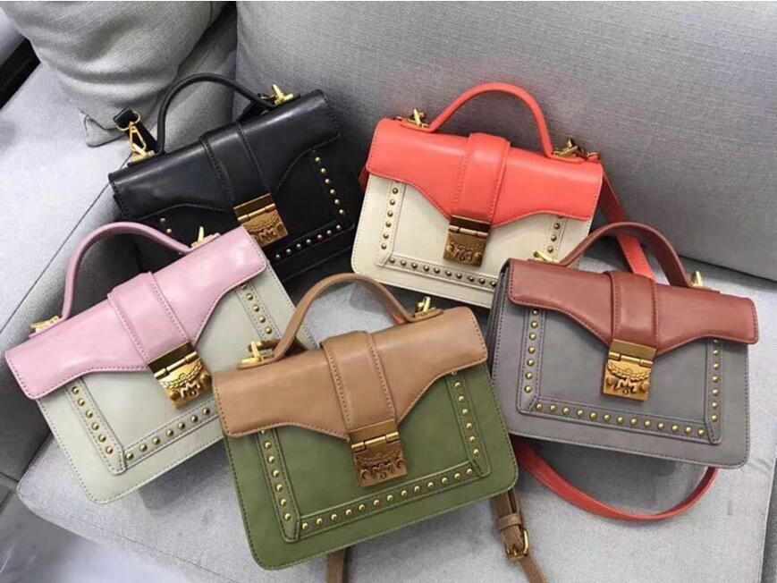 two tone crossbody bolsa