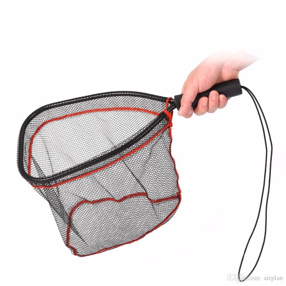 2020 Portable Landing Net Catch Nets Fly Fishing Brail Net Lightweight