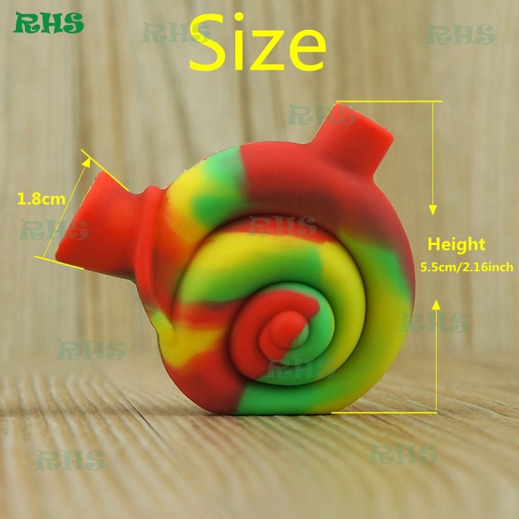2020 Novelty Snail Design Mini Silicon Snail Filter For Tobacco Smoke ...