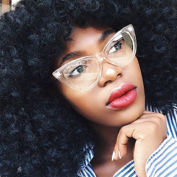 black frame glasses womens