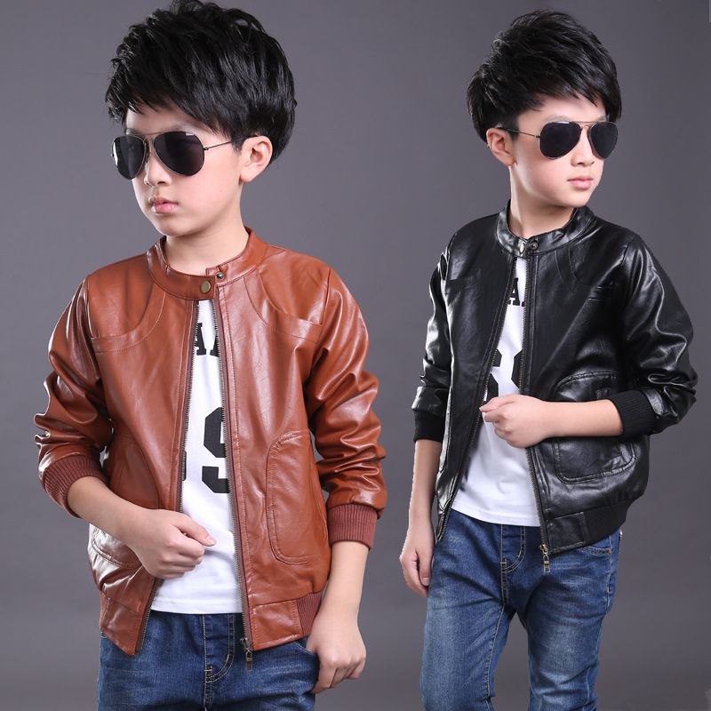 baby boy motorcycle jacket