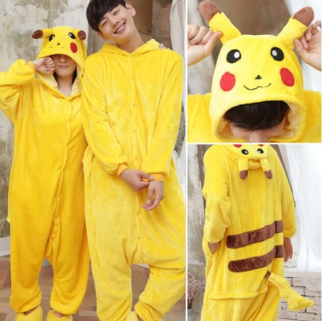 2017 yellow pikachu kigurumi pajamas animal suits cosplay outfit halloween costume adult garment cartoon jumpsuits unisex animal sleepwear from yajlkldress - Pikachu Halloween Costume Women 2017 yellow pikachu kigurumi pajamas animal suits cosplay outfit halloween costume adult garment cartoon jumpsuits unisex animal sleepwear from yajlkldress - Pikachu Halloween Costume Women