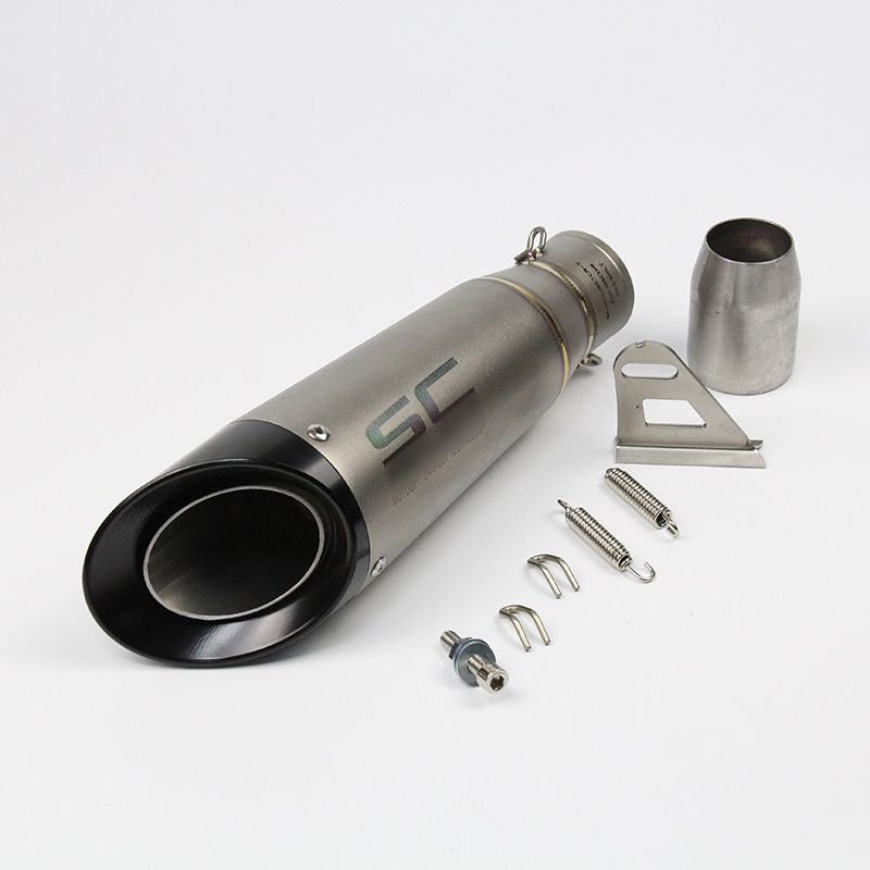 Best Quality Motorcycle Exhaust Pipe 51 Mm 60.5 Mm Inlet Tube SC GP