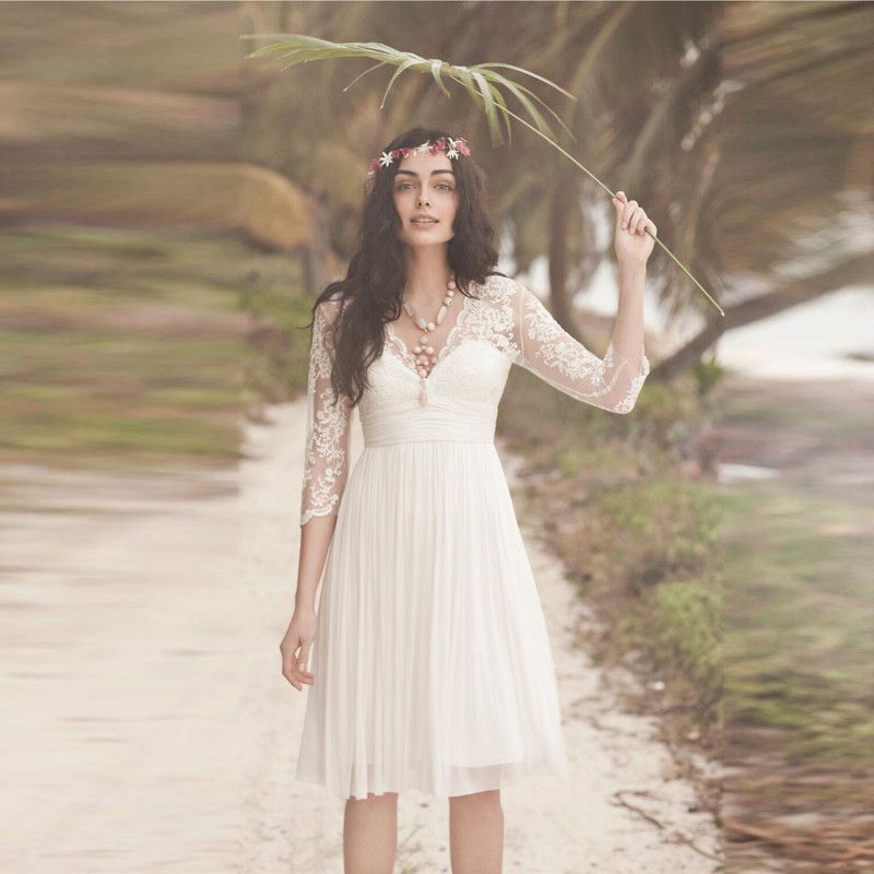 robe style empire courte