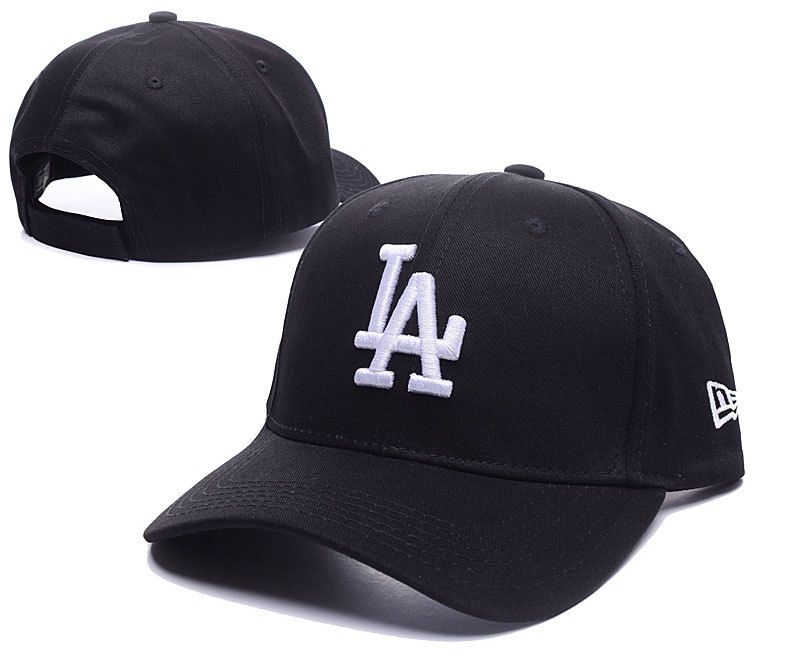 Black LA Baseball Boy Caps Kids Snap Back Snapback Hats Baseball Cap ...