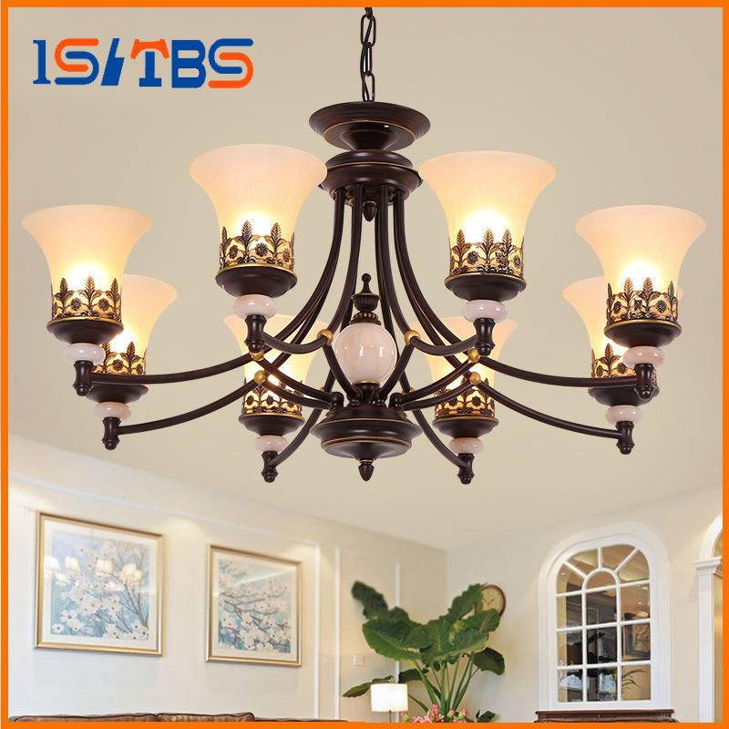 American Lobby Hall Foyer Ceiling Light Lamp Vintage Retro Antique American Lobby Hall Foyer Ceiling Light Lamp Vintage Retro Antique Up Down Glass Shade Iron Semi Flush Lighting At Home Silver