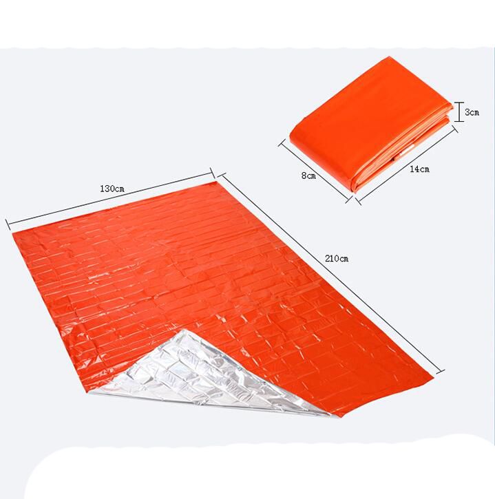 Tente De Survie Imperméable - Couverture Thermique Réfléchissante - Portable Et Légère
