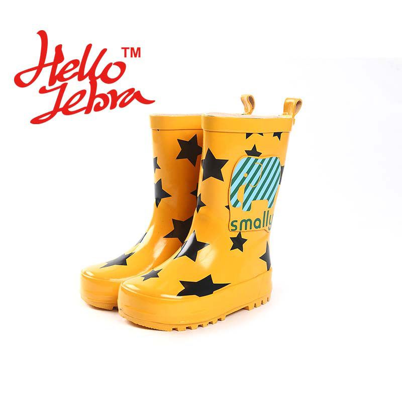 2018 children cartoon rain boots kids boys girls babies toddle cute