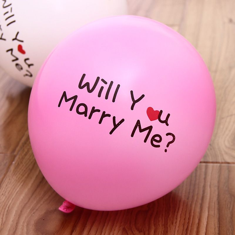 2019 12 Will You Marry Me Balloons Pear Latex Balloon For Propose Globos Wedding Decorations 2019 12 Will You Marry Me Balloons Pear Latex Balloon For Propose Globos Wedding Decorations