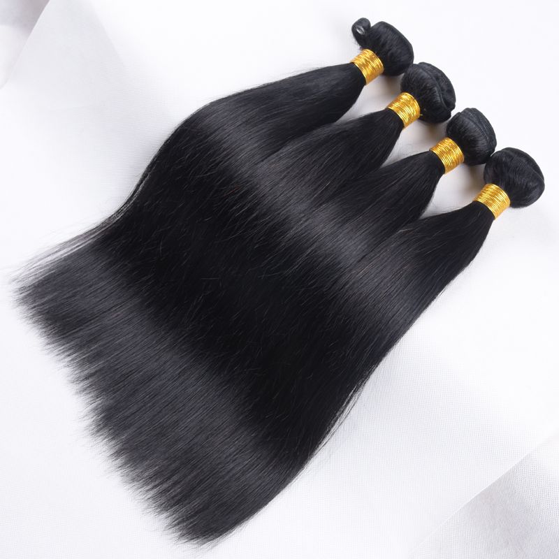 Rainbow Queen Malaysian Virgin Hair Straight Human Hair Weave