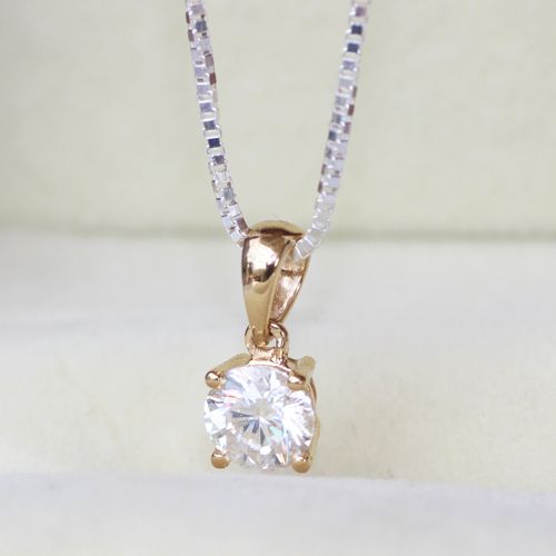 Wholesale Queen Brilliance Solid 18K 750 Yellow/White Gold 0.5 Ct Close