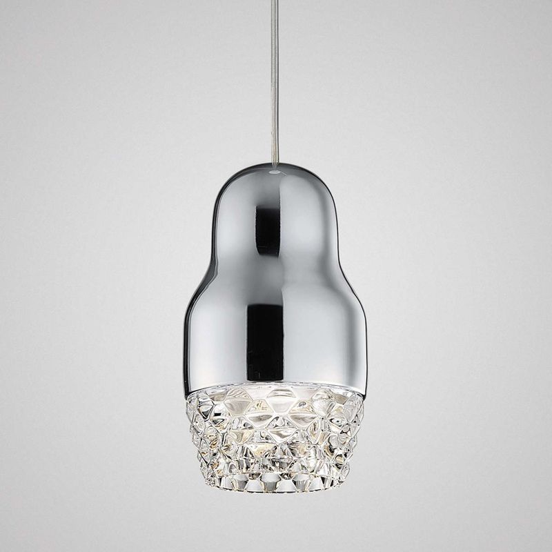 fedora single pendant light suspension lamp from axo lighting for
