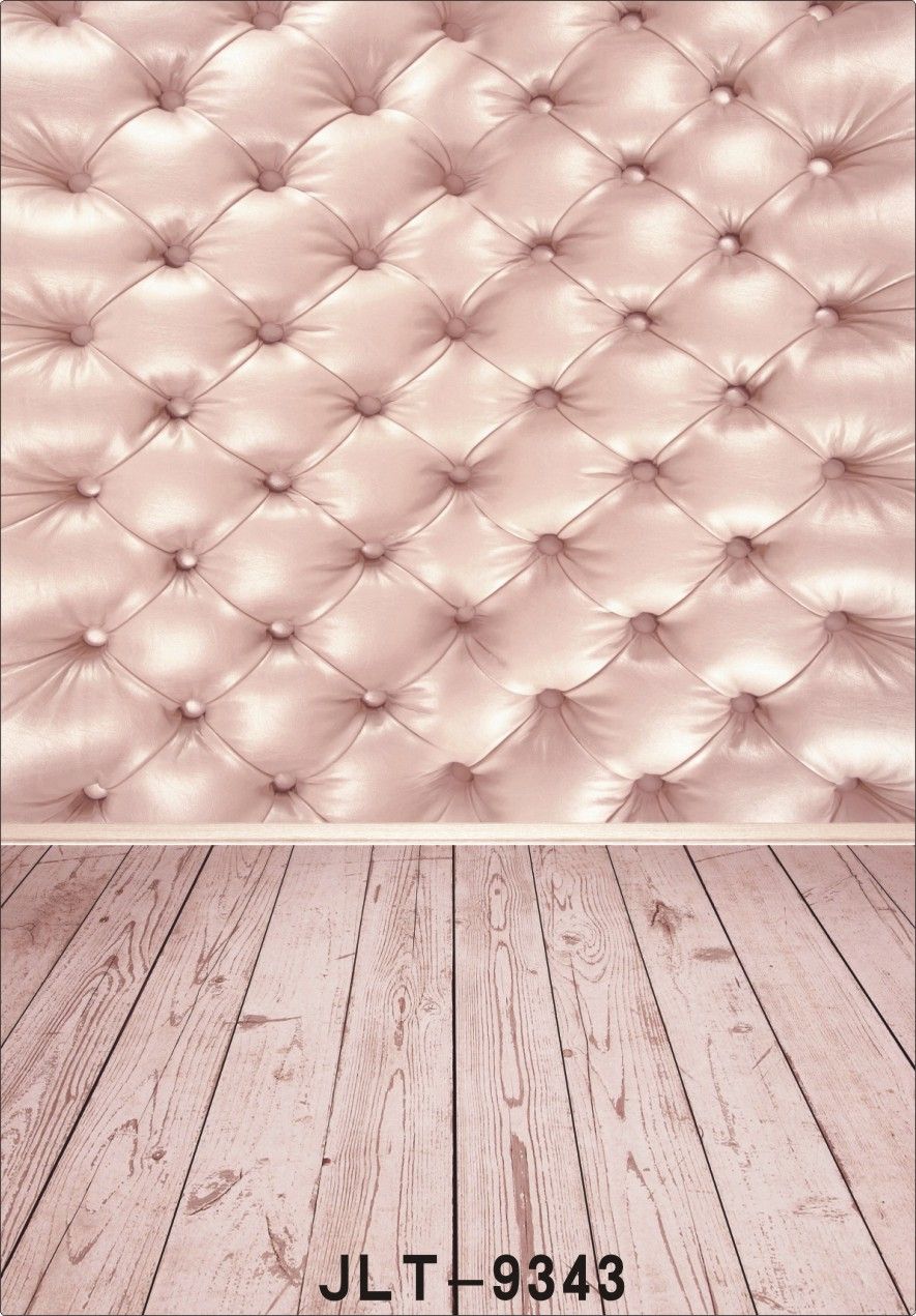 2018 Pink Tufted Cloth Bed Headboard Wood Floor Photography 2018 Pink Tufted Cloth Bed Headboard Wood Floor Photography Background For Wedding Children Baby Computer Printed Vinyl Backdrop Photo Studio From