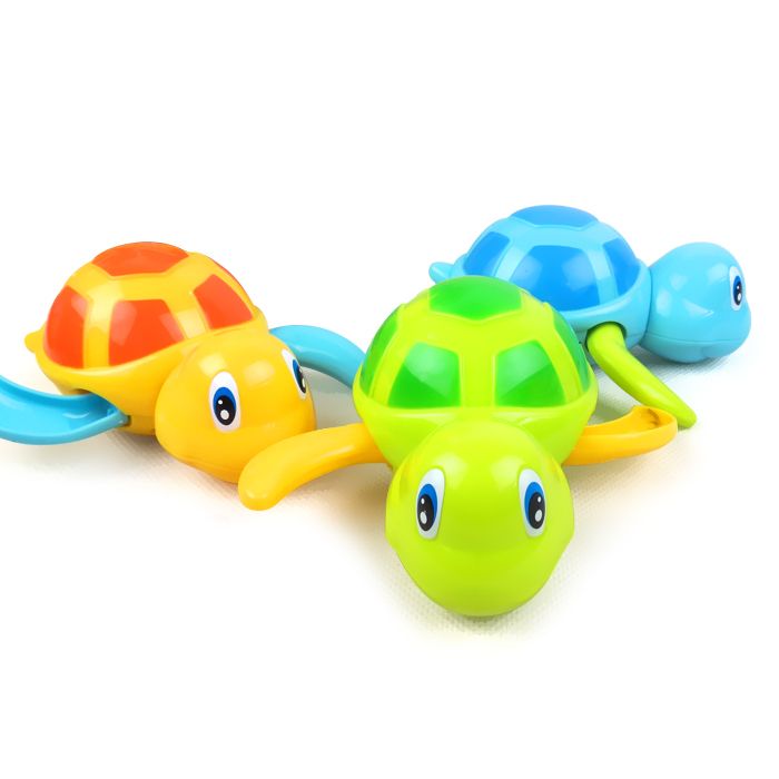 2019 wholesale baby toys little turtle bath toys swimming animal