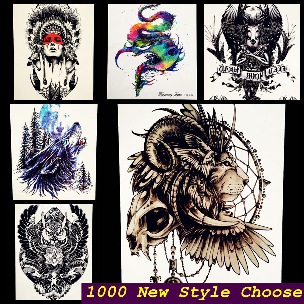 brave as siberian lions indian warrior waterproof temporary tattoo brave as siberian lions indian warrior waterproof temporary tattoo