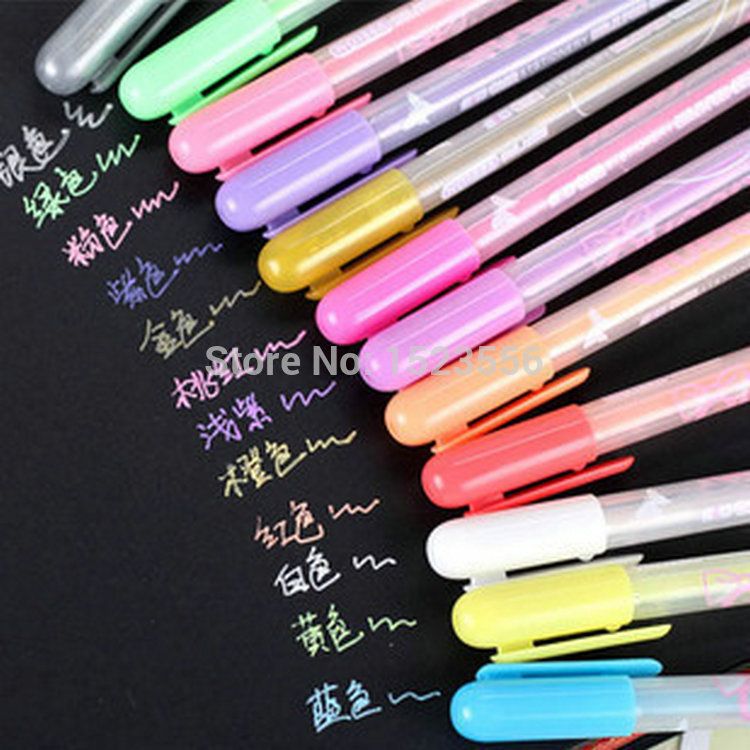 2018 wholesale diy handmade album pen color watercolor brush pen
