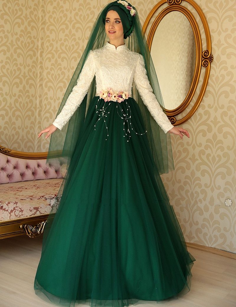 turkish white wedding dress