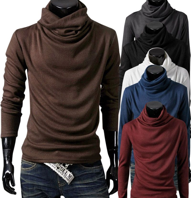 New Original Unique Design Mens T Shirts Long Sleeve Fashion Casual T ...